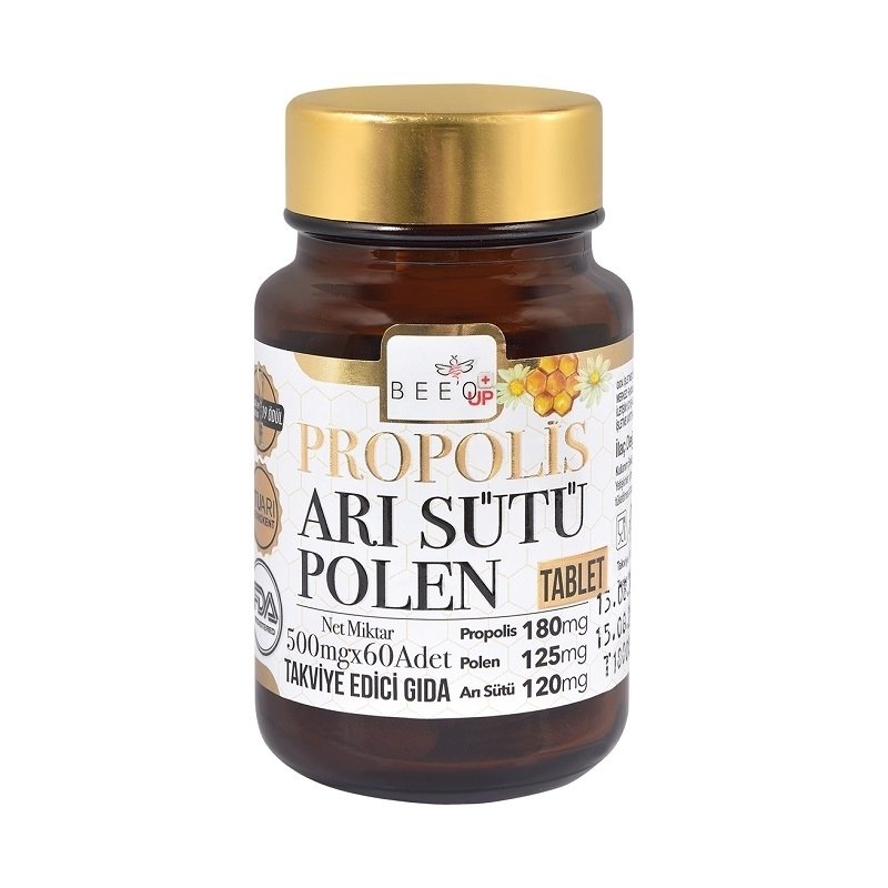 Beeo Up Propolis Arı Sütü Polen Yetişkin Tablet