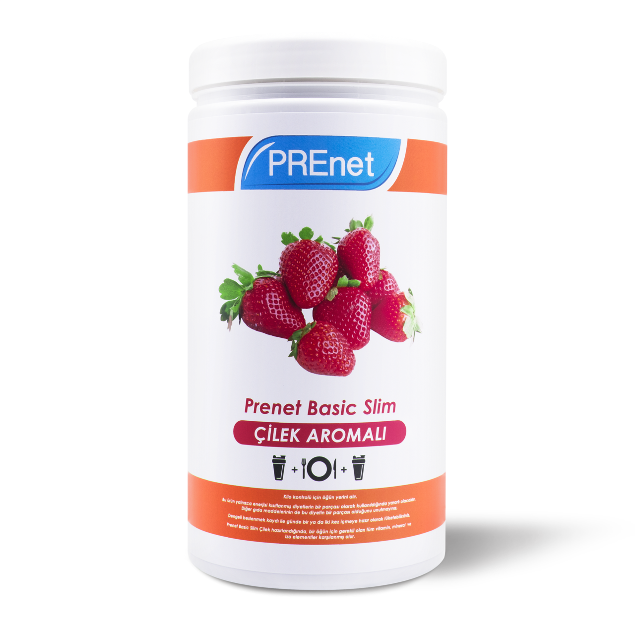 Prenet Basic Slim Çilek Aromalı Kilo Kontrol Amaçlı Gıda 581Gr