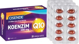 Osende Koenzim Q10 100 mg 30 Kapsül - İkincisi %50 İndirimli