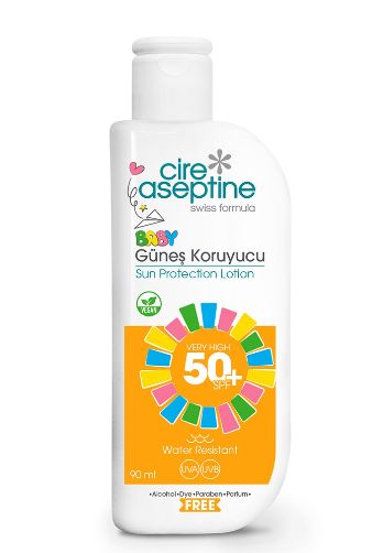 Cire Aseptine Güneş Koruyucu Spf50+ Bebek 90 ml