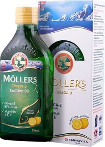 Möller's Omega 3 Limonlu Balık Yağı Şurubu 250 ml