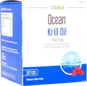 Ocean Krill Oil 700 mg 30 Kapsül