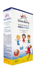 Seven Berry Omega-3 Fish Oil Şeftali&Mango 200 ml Şurup