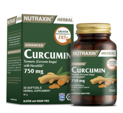 Nutraxin Advanced Curcumin 30 Yumuşak Jelatin Kapsül