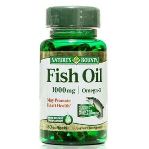 Nature's Bounty Fish Oil 1000 mg 50 Tablet