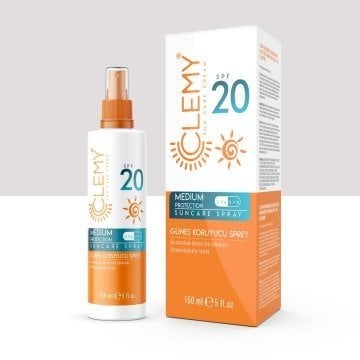 Clemy Güneş Koruyucu Sprey Spf 20+ 150ml