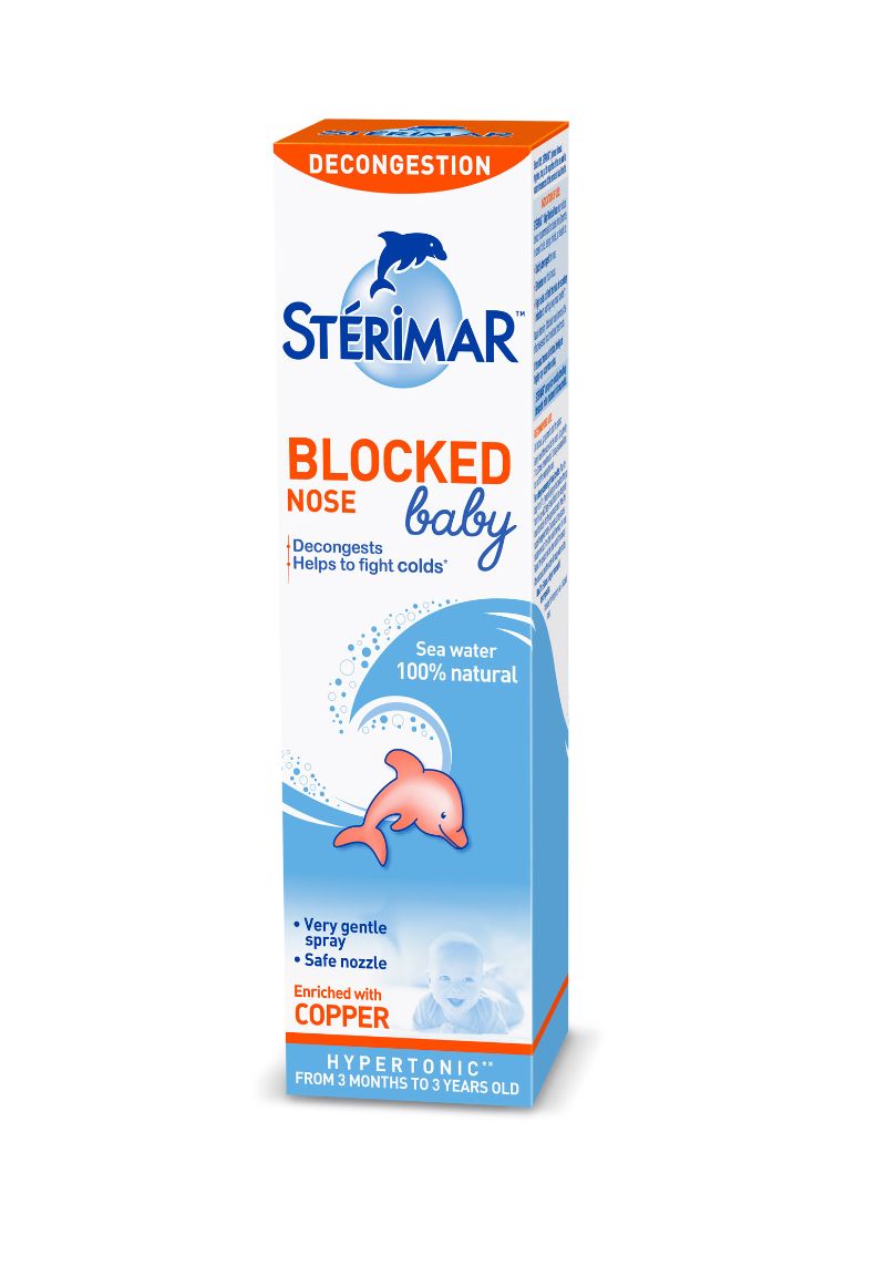 Sterimar Baby Tıkalı Burun Hipertonik Okyanus Suyu 100 ml