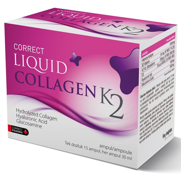 Correct Liquid Collagen K2 15 Flakon