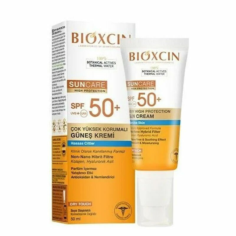 Bioxcin Suncare Güneş Kremi Hassas SPF 50+ 50 ml