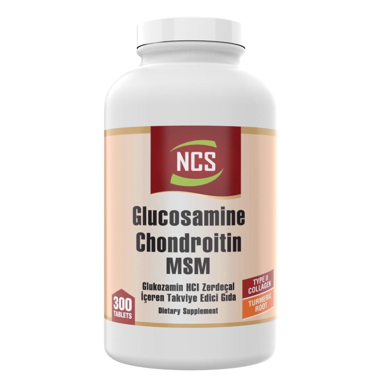 Ncs Glucosamine Chondroitin Msm Collagen Turmeric 300 Tablet