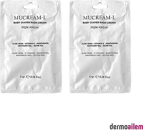 Mucream-L Pişik Kremi 5 ml 2'li