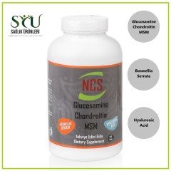 Ncs Glucosamine Chondroitin Msm Hyaluronic Acid Boswellia Serrata 300 Tablet