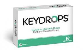 Keydrops Nane Mentol 24 Pastil