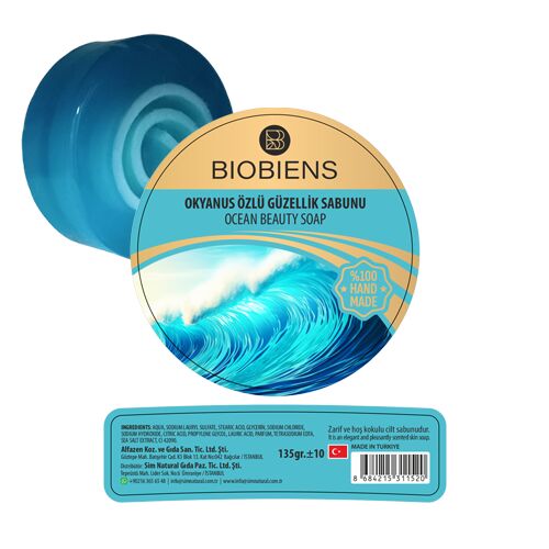 Biobiens Okyanus Özlü Güzellik Sabunu 135 gr