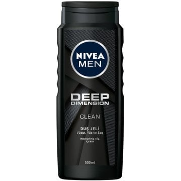 Nivea Duş Şamp 500Ml Deep