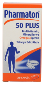 Pharmaton 50 Plus 30 Kapsül