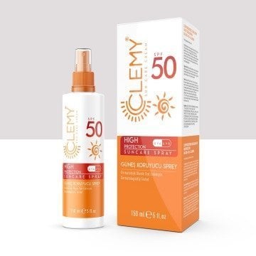 Clemy Güneş Koruyucu Sprey Spf50+ 150ml