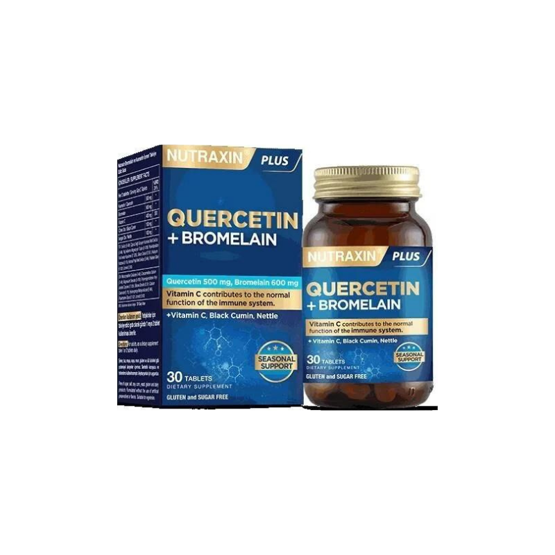 Nutraxin Quercetin + Bromelain 30 Tablet