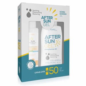 Miraderm Sun Protection Losyon SPF50 100 ml + After Sun Gel  200 ml