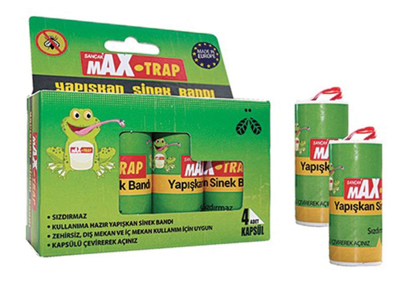 Sınek Bandı Yapıskan 4 Rulo Maxtrap