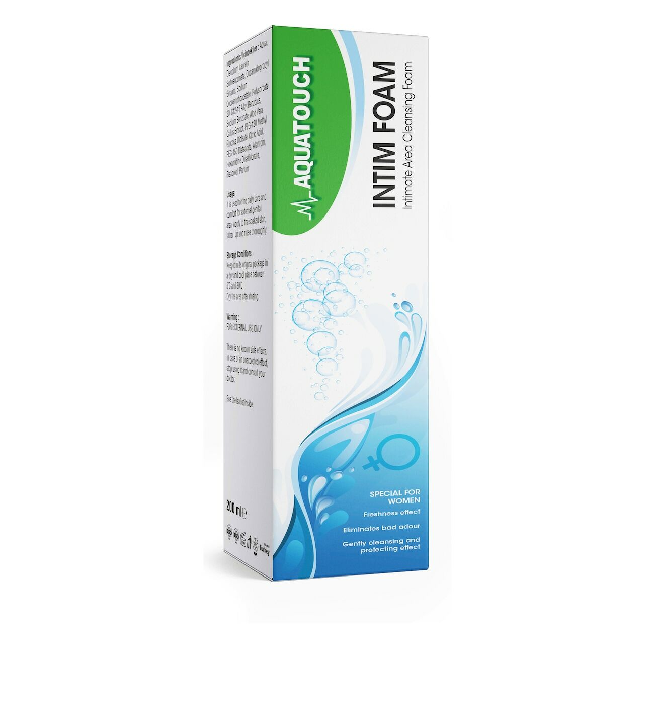 Aqua Touch Intimate Foam 200 ml