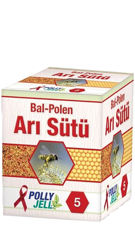 Polly Jell 5 Bal Polen Arı Sütü Karışımı