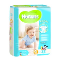 HUGGIES IKIZ MAXI ERKEK 26 LI