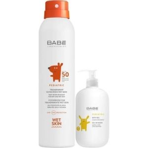 Babe Pediatric Trasparent Sunscreen Wet Skin SPF50+ 200 ml