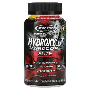 Muscletech Hardcore Elite 100 Rapid-Release Thermo Caps