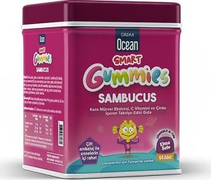 Ocean Smart Gummies Sambucus 8'li