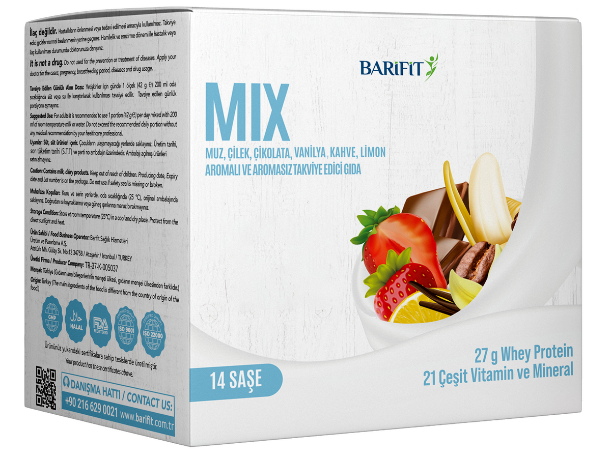 Barifit Protein Tozu 14 Saşe