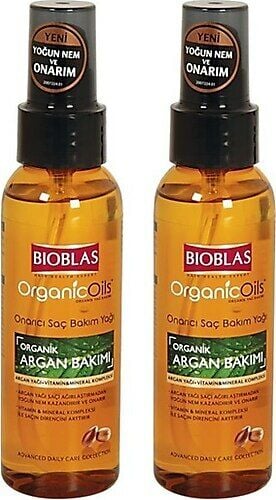 Bioblas Botanic Oils Argan Saç Bakım Yağı 100 ml - 2 Adet