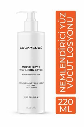 Luckysoul Nemlendirici Yüz ve Vücut Losyonu 220 ml