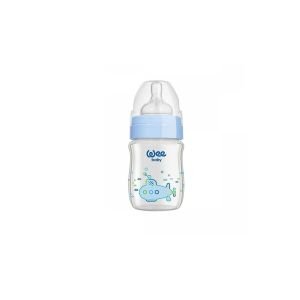 Wee Baby Klasik Geniş Ağızlı Isıya Dayanıklı Cam Biberon 0-6 Ay 120 ml - 139 - Beyaz