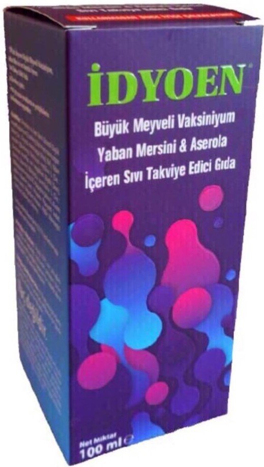 İdyoen Buyuk Meyveli Vaksiniyum Yaban Mersini Surup 100 Ml 