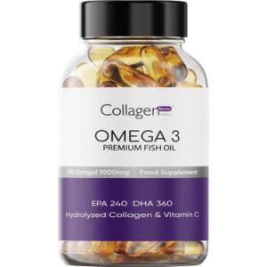 Collagen Forte Platinum Omega 3 Premium Balık Yağı 1000 mg 90 Kapsül