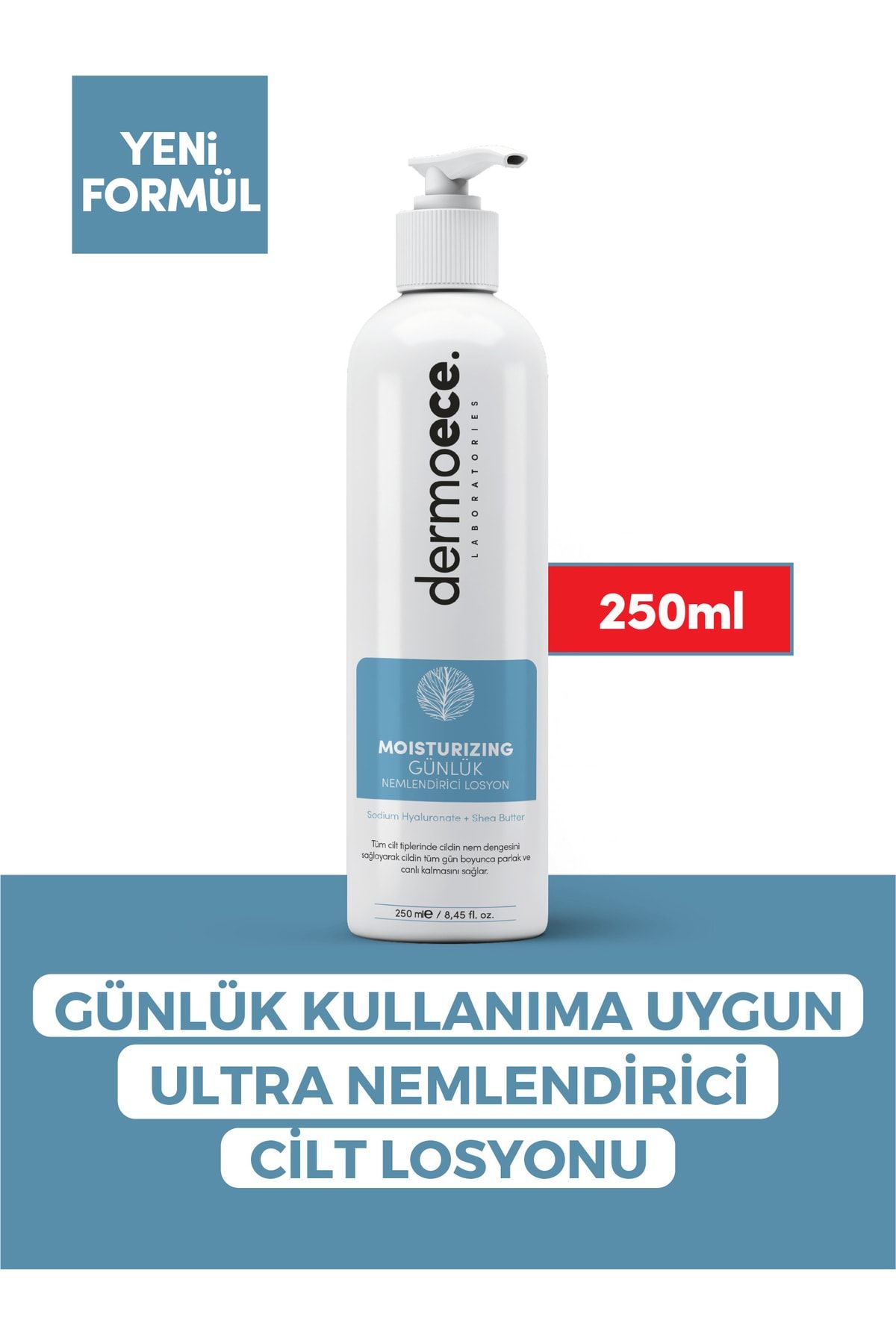 Dermoece Moisturizing Günlük Nemlendirici Losyon 250 ml