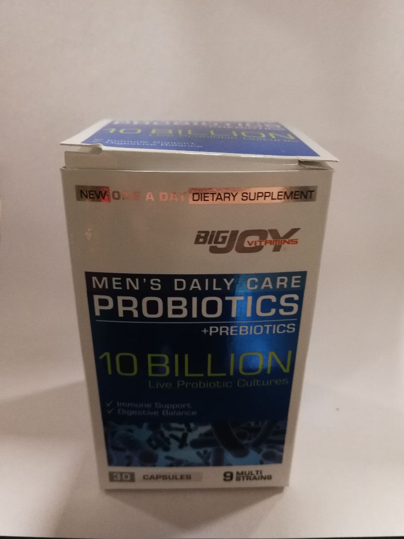 Bigjoy Vitamins Men's Daily Care Probiotics 30 Kapsül