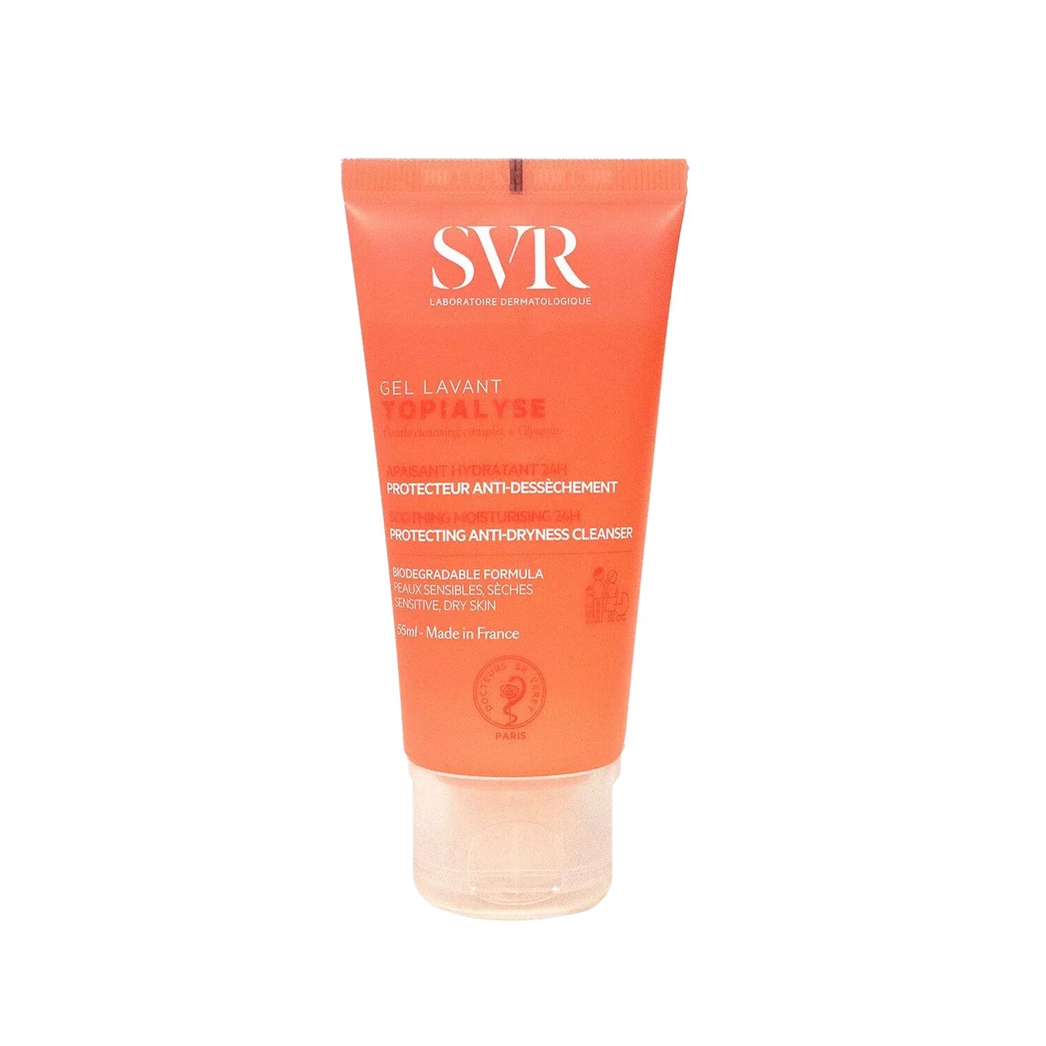 Svr Topialyse Gel Lavant Cleansing Jel 55 ml