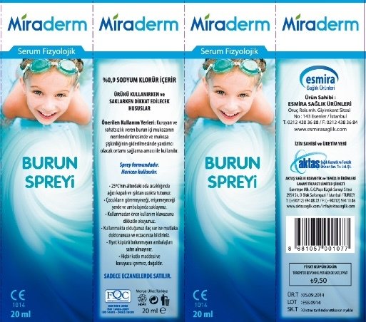 SERUM FIZYOLOJIK SPREY 20 ML