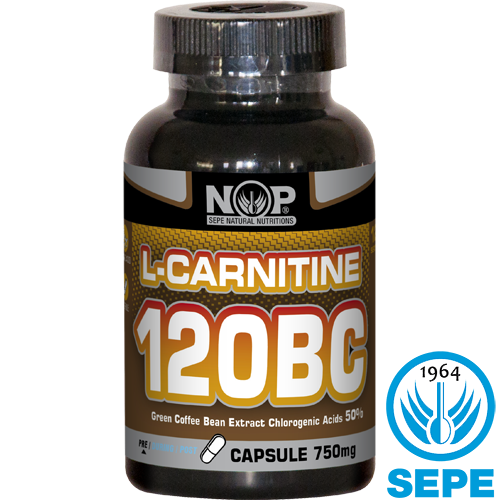 NOP L-Carnitine 120BC Vitamin B6 Yeşil Kahve Çekirdek Ekstresi