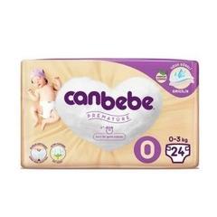 CANBEBE PREMATURE BEBEK BEZI 24 ADET