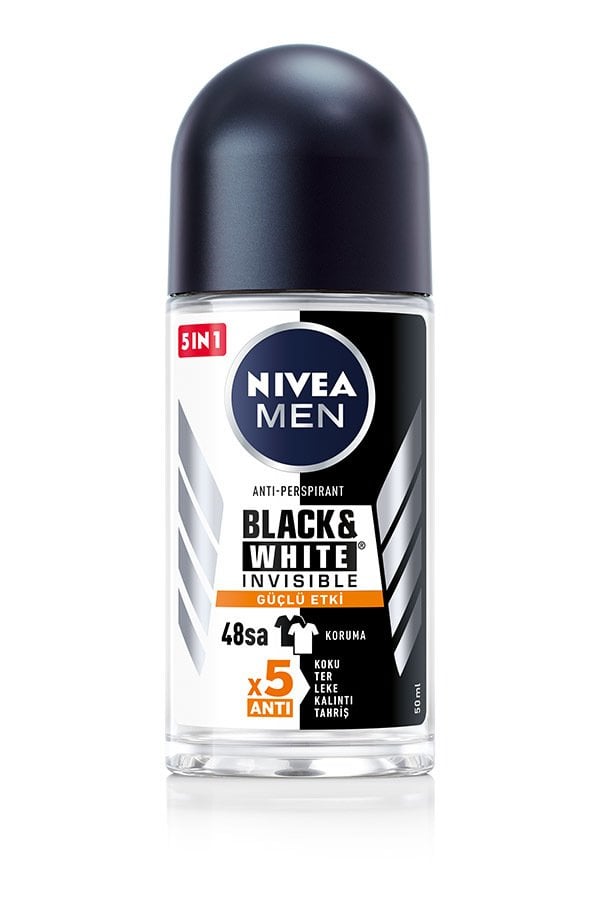 Nivea Men Black White Invisible Güçlü Etki Roll-On 50 ml