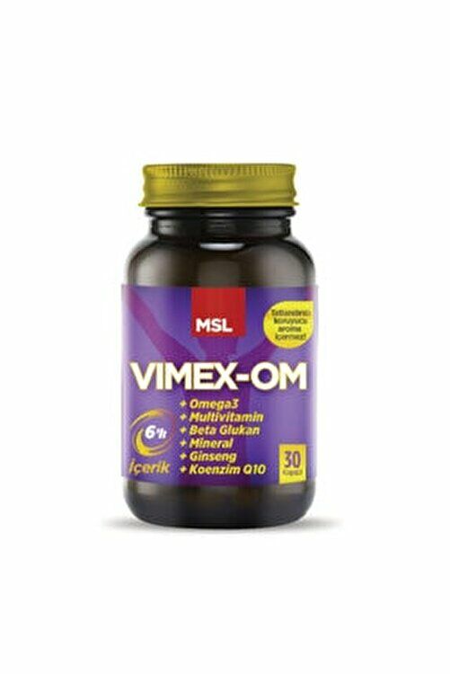 Vimex OM Beta Glukan Multivitamin Omega-3 30 Tablet