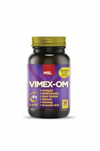 Vimex OM Beta Glukan Multivitamin Omega-3 30 Tablet