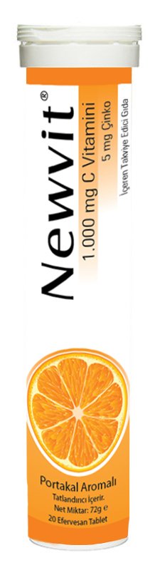 Newvit Vitamin C Çinko Efervesan