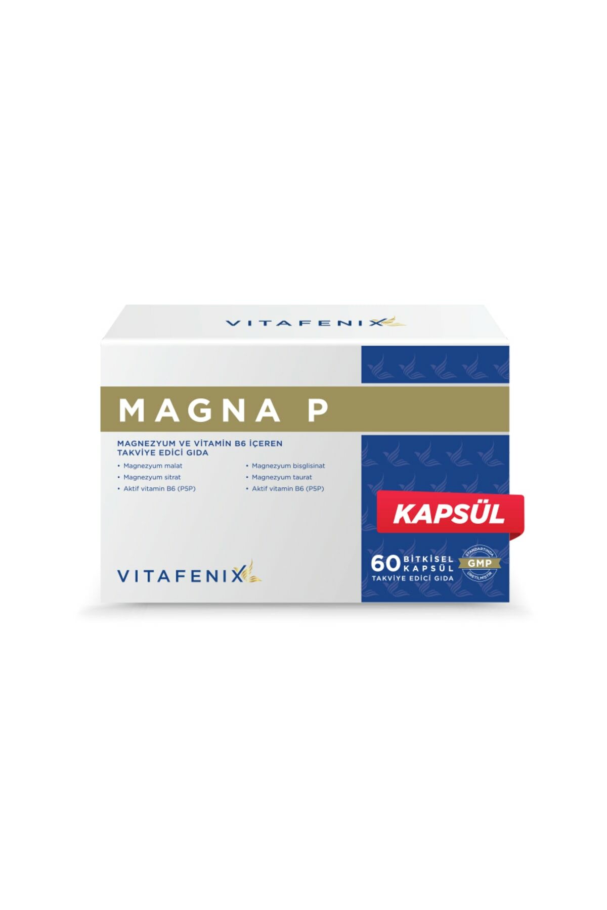 Vita-Magne Magnezyum 60 Kapsül