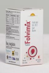 Folvimix Folik Asit 60 Tablet