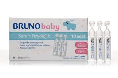 Bruno Baby Serum Fizyolojik 5 ml 10 Adet Steril  Flakon
