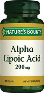 Nature's Bounty Alpha Lipoic Acid 200 mg